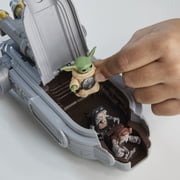 Star Wars ActionVerse Grogu & Anzellans Action Figures, 8-Inch Starship, Star Wars Toys
