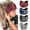 Pack of 4-1, variant on Wide Headbands for Women Boho Knotted Head Wraps Turbans Non Slip Bandana Headbands Sport Yoga Workout Stretchy Hair bands,Pack of 4