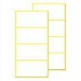 thumbnail image 1 of 200 Pack 4"" X 2"" Labels Stickers For Storage Bins - Matte White, 1 of 4