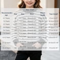 thumbnail image 3 of Spazoro Girls Striped Pullover Sweater Ribbed Cuffs, Round Neck Long Sleeve Warm Loose Casual Knit Jumper for Daily Wear Black Size 4-5T, 3 of 7