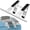 White-UP to 220LBS, variant on Air Conditioner Support Bracket Black UP to 300LBS Adjustable Steel Window Mount