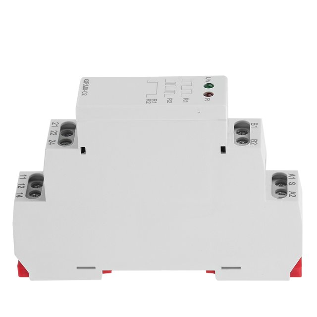 3.54X0.71X2.52Inch Electronic Latching Relay, Electronic Impulse Relay, 12-240V Connecting To Circuits For Industry Controlling Line