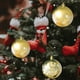 thumbnail image 3 of Paquete de 6 Bolas de decoración de Navidad Colgantes de Navidad Árboles de árboles Adornos Ceremonia Decoraciones del Partido Hotel Home Supplies Gold kenally HA009800-03B, 3 of 6