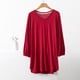 thumbnail image 3 of Blusas para Mujeres Casual, Cuello Redondo sin Mangas Blusa de Ropa de Dormir Hecha de Cómodo Estante de Algodón de Imitación para Todo el Uso de Temporada, Blusas sin Mangas para Mujeres, 3 of 3