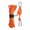 Orange, variant on Portable Adjustables Fix Camping Rope Windproof Rope Tensioner On Shopping Festival