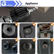 Goobetter Professional Screw Extractor Kit 6Pcs | High Speed Steel Bolt & Screw Remover | Damaged Screw Drill Bit Set for Broken Bolts