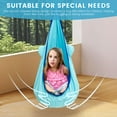 thumbnail image 6 of Kid Pod Swing Seat Comfortable Sensory Swing Kids Sensory Hammock with PVC Inflatable Cushion Holds up to 80kg for Children Adults Indoor Outdoor, 6 of 11