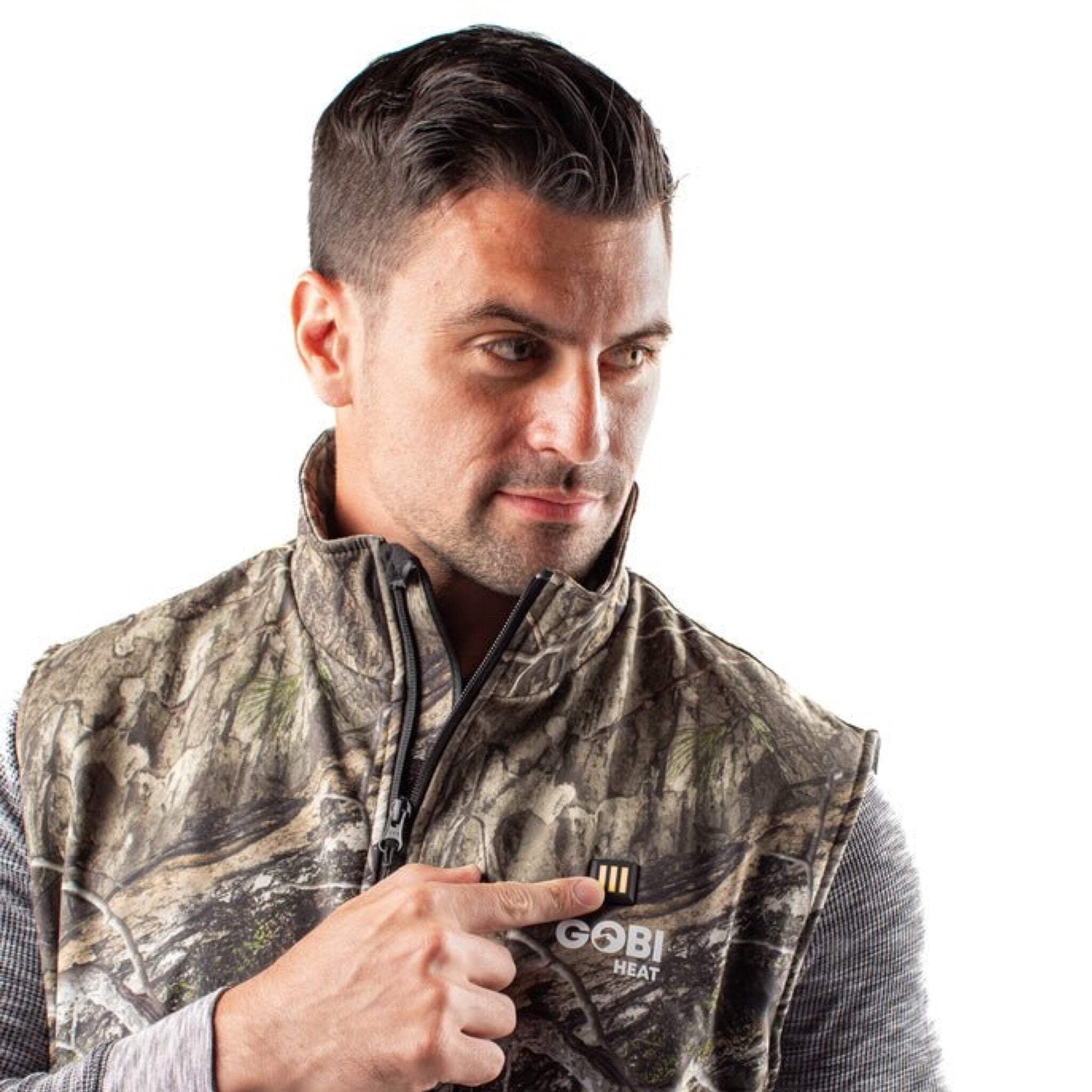 Colorado Men’s Heated Hunting Vest - Available in Mossy Oak® and Real Tree® by Gobi Heat