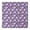 Purple Cartoon Unicorn-2, variant on Purple Cartoon Unicorn Rainbow Cloud Butterfly Heart Square Fitted Tablecloth with Elastic Edge,Square Table Cover,Washable Elastic Table Cover for Home Kitchen Party Decor 34"x34"