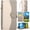 Gray, variant on for Motorola Moto G (2026) Leather Phone Case Zipper Wallet Purse Contrast Color Block Folio Flip Cover Kickstand, Card Slot Cash Holder, Circular Magnetic Buckle, Wrist Strap