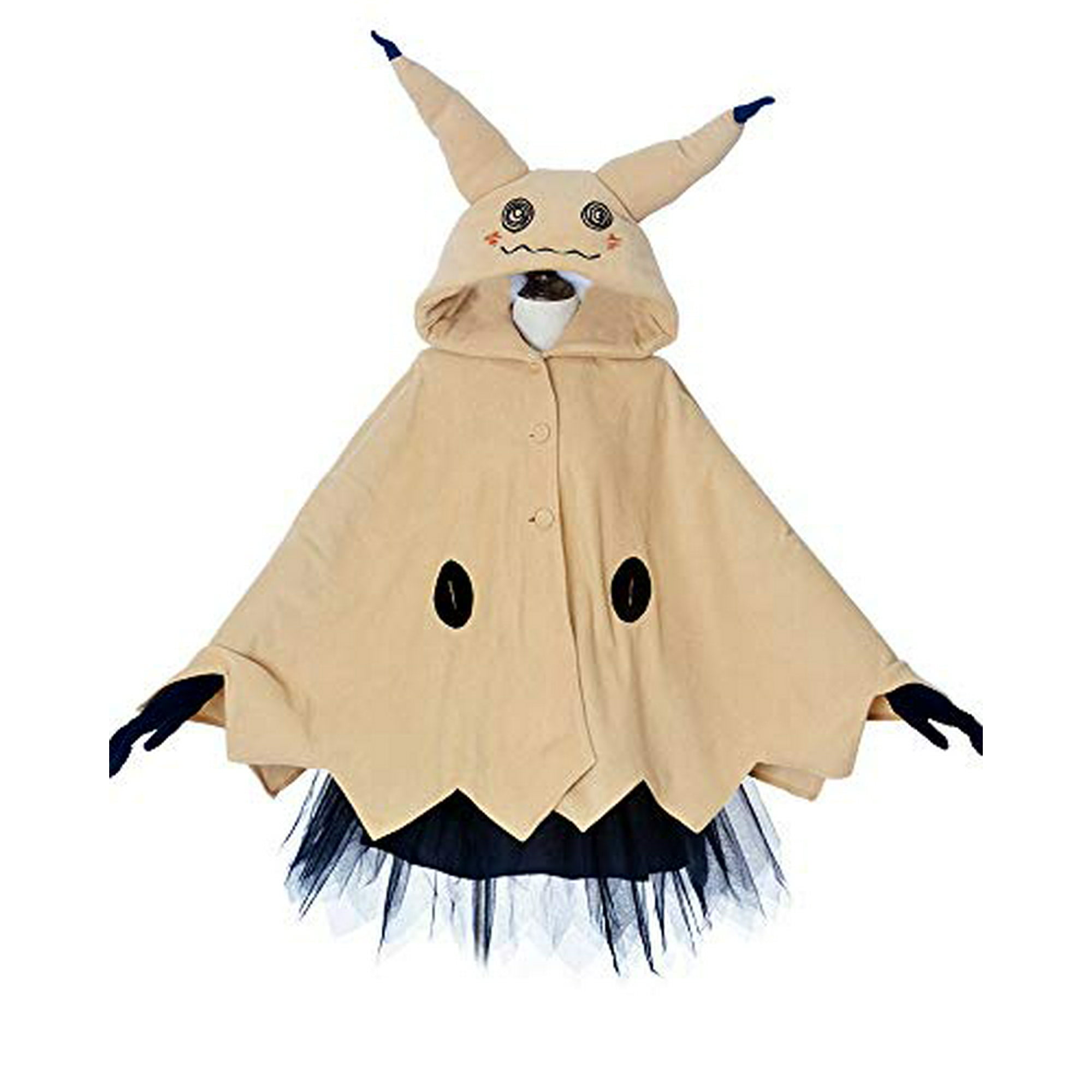 Miccostumes Women s Mimikyu Cosplay Cloak With Skirt Belt Gloves L Other