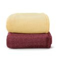 thumbnail image 2 of Berkshire Blanket & Home Co Eco Plush Throw Wine 50” x 70”, 2 of 5