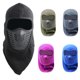 thumbnail image 2 of Gorro calentador de cabeza y cuello pasamontañas de esquí para deportes de invierno unisex azul, 2 of 5