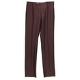 thumbnail image 1 of Vigano Men's Maroon Wool Dress Pants - 34, 1 of 2