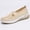 Beige, variant on Mesh Breathable Casual Shoes Slip on Design Shock Absorbing Midsole Anti Slip Durable Sole Comfort Walking Sneakers Multi Color Fashion Daily Footwear