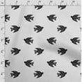 thumbnail image 3 of Soimoi Bird Print,Cotton Poplin Sewing Fabric Sold by The Yard- 42 Inch WideSewing Craft Quilting/ Quilt Making Fabric -Black, 3 of 5