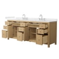 thumbnail image 6 of Wyndham Collection Wcf9292-84D-Vca-Us3mxx Pendry 84" Free Standing Double Basin Vanity Set, 6 of 7