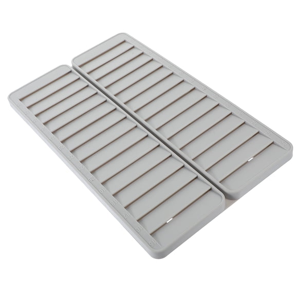 Multi-Slot Time Card Rack Organizer for Attendance Tracking and Pocket Storage, Employee Time Card Holder