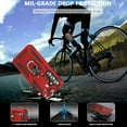 thumbnail image 6 of Phone Case for Samsung S24 Case Samsung Galaxy S24 Phone Case, Military Grade, Heavy Duty, with Ring Holder Stand, Support Magnet Car Mount for Samsung Galaxy S24 Case Red, 6 of 9