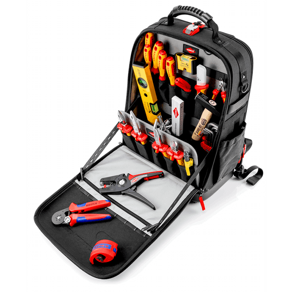 KNIPEX 00 21 50 E Mochila para electricistas portaherramientas Modular X18 530 mm