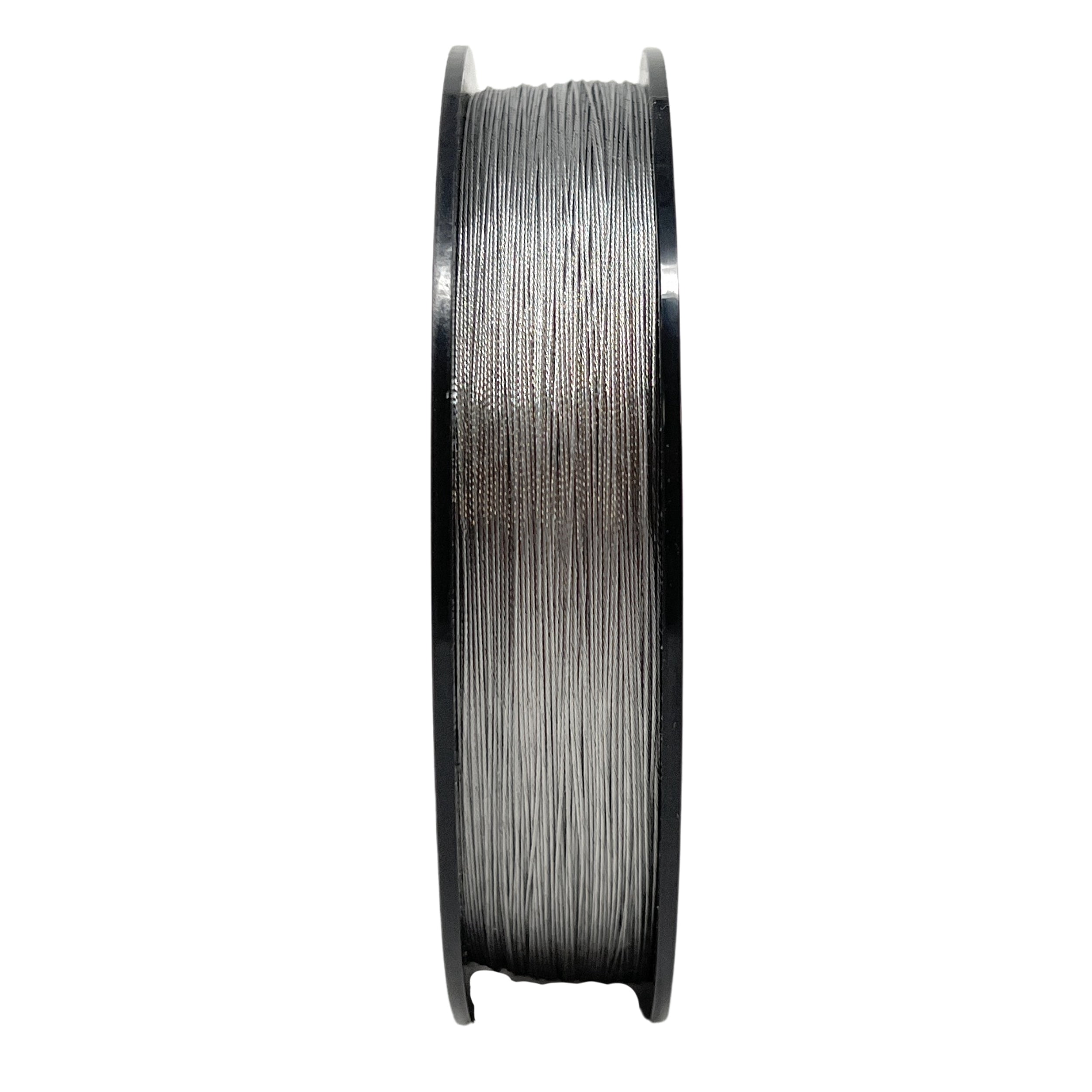 Reaction Tackle Stainless Steel Trolling Line 30LB - Premium Fishing Wire with 40LB+ Breaking Strength 30LB / 1000 foot