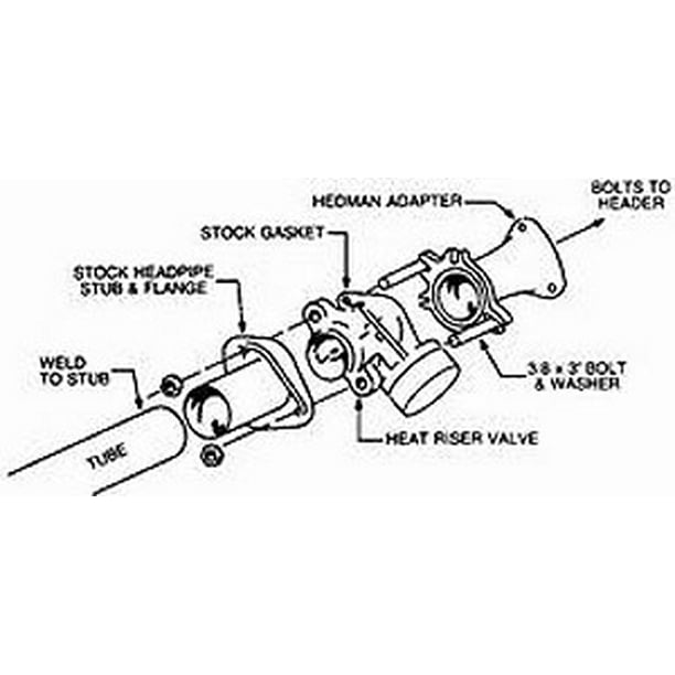 Hedman 21150 Heat Riser Valve