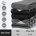 thumbnail image 3 of KOITHOT 5 Pairs Men Dress Socks, Lightweight Classic Crew Scocks for Men Size 10-13 Gift Set, 3 of 8