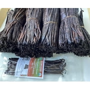 15 Organic Split Madagascar Vanilla Beans Grade B| 5"-7" For Extract by FITNCLEAN VANILLA| Bourbon NON-GMO Pods