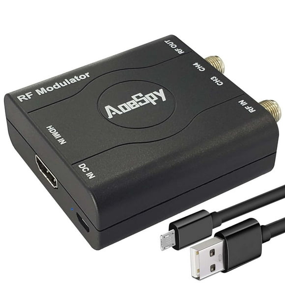 HDMI Coax Converter for Gaming and Streaming Devices with Antenna Support