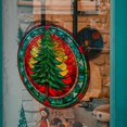 thumbnail image 3 of Cubiertas de ventana de árbol de Navidad, cubiertas de ventana estáticas de invierno, pegatinas de ventana de Navidad para ventana de vidrio, 3 of 3