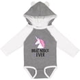 thumbnail image 3 of Inktastic Best Niece Ever Unicorn from Aunt Girls Long Sleeve Baby Bodysuit, 3 of 5