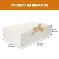 thumbnail image 2 of Shisuyan Chocolate Box Ribbon 5Pcs 10.61X7.86X3.14in, 2 of 9