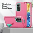 thumbnail image 6 of for Samsung Galaxy A54 5G Case, Samsung A54 5G Phone Case with Built in Kickstand, Shockproof/Dustproof/Drop Proof Military Grade Protective Cover for Galaxy A54 5G,Rose/Light Blue, 6 of 14