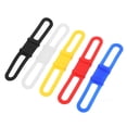 thumbnail image 3 of DUUTI 5 uds banda de silicona para bicicleta correas fijas multiusos soporte para linterna para bicicleta de montaña, 3 of 10