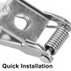 thumbnail image 3 of unbranded 40Ud Clips De Resorte De Metal Para Iluminación Empotrada Con Soporte Para, 3 of 6