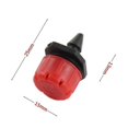 thumbnail image 1 of 100pcs 8-hole Dripper, Adjustable Flow Rate Gardening Drip Irrigation Sprinkler Equipment, 1 of 3