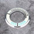 thumbnail image 3 of Anillo de interruptor de encendido luminoso para coche, embellecedor de cubierta de agujero de llave circular para Chevrolet Cruze Buick Silver Jadeshay A, 3 of 8