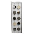 thumbnail image 1 of Lifetime Brands Elements 36 X 12 Inch Metal Geometric Wall Panels, 1 of 1
