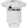 thumbnail image 1 of Halloween I'm Actually a Unicorn Soft Baby One Piece, 1 of 1