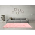 thumbnail image 3 of Ahgly Company Machine Washable Indoor Rectangle Abstract Red Modern Area Rugs, 2' x 4', 3 of 4