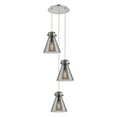 thumbnail image 4 of Innovations Lighting - Newton Cone - 3 Light Cord Hung Pendant In Industrial, 4 of 5