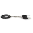 thumbnail image 2 of 10 Uds tapones de pesca tapón de goma negro pesca espacio frijoles carpa yeacher Tapón de caucho, 2 of 5