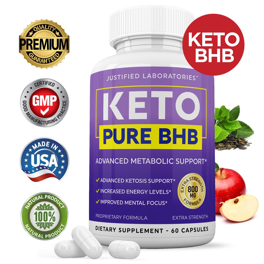 Keto Pure BHB Pills Advanced Real BHB Boost Ketogenic Supplement