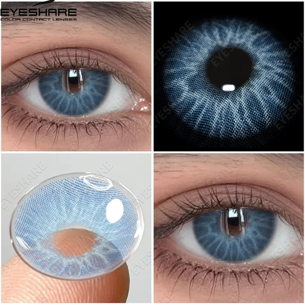 Lente AMARA 1 Par = 2 Piezas Serie Himalaya Variedad De Lentes De Contacto De Colores Los Ojos Color Regalo Anual De Belleza Caja