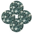 thumbnail image 5 of WOBOGO Eucalyptus Leaves Pattern Round Placemats Set of 1 Heat Resistant Washable Kitchen Table Decorations 15.4in, 5 of 7
