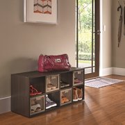 ClosetMaid 5081 8 Box Stylish Closet Shoe Organizing Storage Station, Espresso