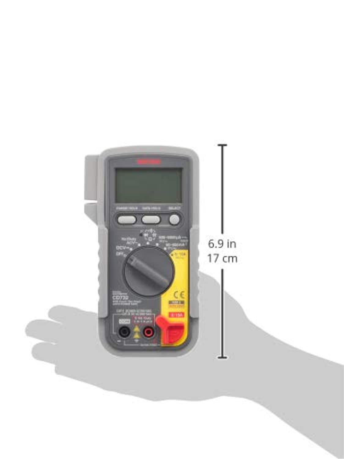 Sanwa CD732  Digital Multimeter with High-Speed Bar Graph & Continuity Buzzer with LED
