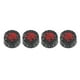 thumbnail image 2 of Patrón de calavera ANGGREK Accesorio de Guitarra Eléctrica Rojo, 2 of 8