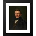 thumbnail image 2 of Ferdinand Georg Waldmüller 19x24 Black Modern Framed Museum Art Print Titled - Lord Von Bartsch (1842), 2 of 5