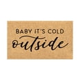 thumbnail image 2 of Texiao Clearance 1PCS Christmas Decoration Doormat Farmhouse Happy Doormat Christmas Doormat Slip Indoor Floor Mat Entrance Rug Holiday Mat Christmas Non Slip Visual Doorm, 2 of 3